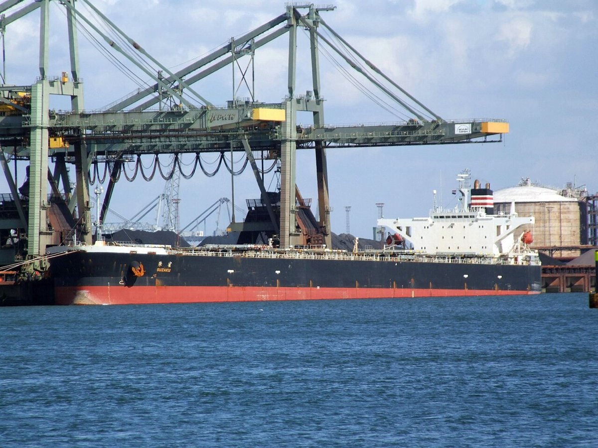 The port of Rotterdam